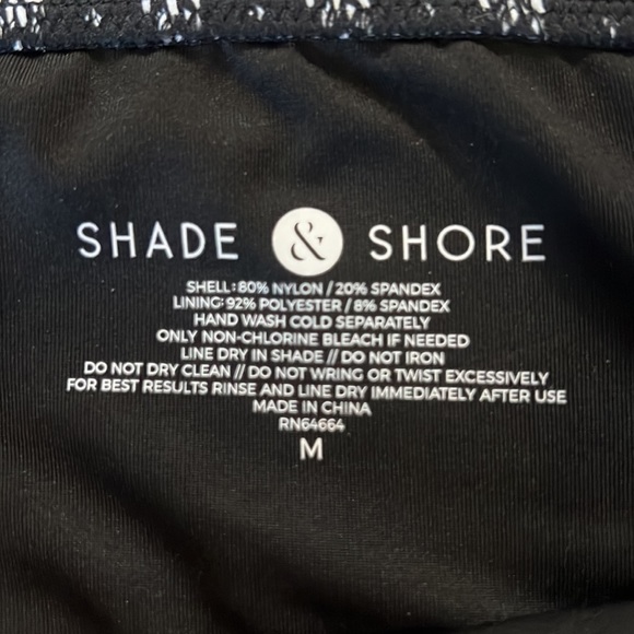 Two Piece Swim Suit, Med, bonus pairBlack, Sml athletic Shorts.M. Padded Top - Picture 7 of 7